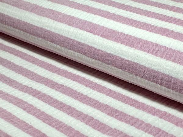 Musseline Stripes Old Rose