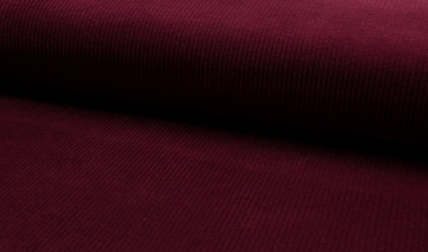 Cord Baumwolle Bordeaux