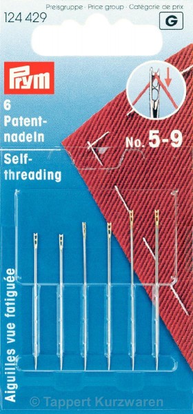 Prym Patentnadeln mit Goldöhr