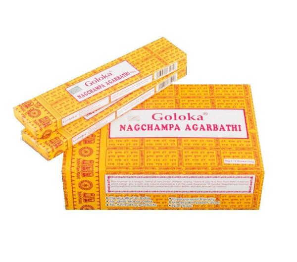 Räucherstäbchen Nag Champa 12 x 16g