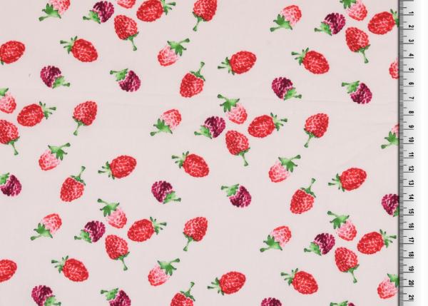 Baumwolle Poplin Sommerbeeren