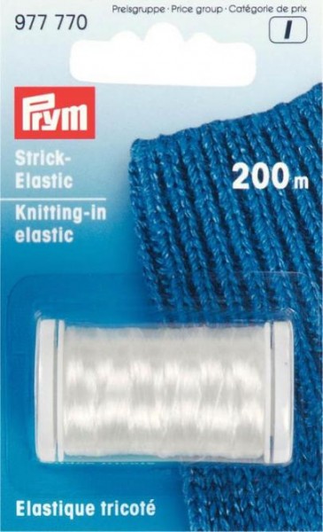 Strick-Elastic - Nähfaden transparent 200m