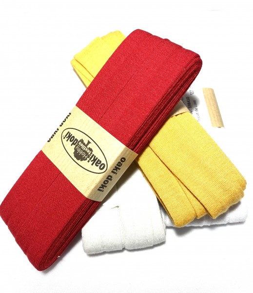 Jersey Schrägband gefalzt 40/20 3m Viscose EL