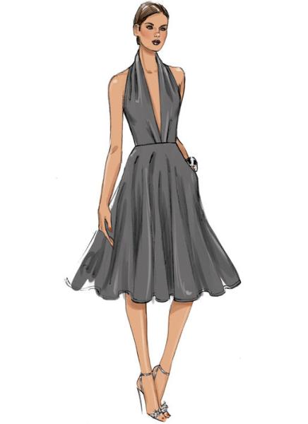 Kleid V9343 very easy