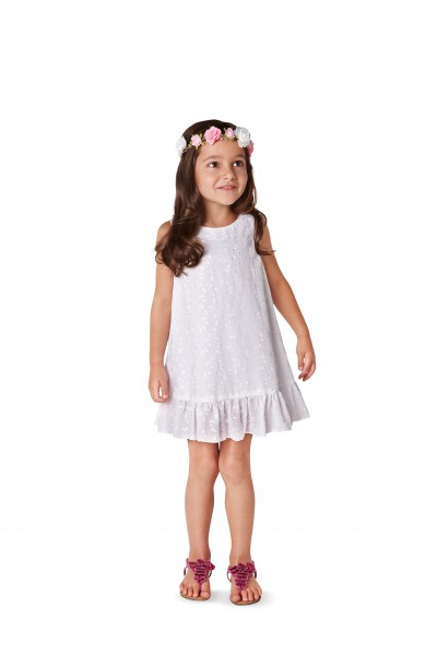burda super easy Sommerkleid 92 - 122 9420