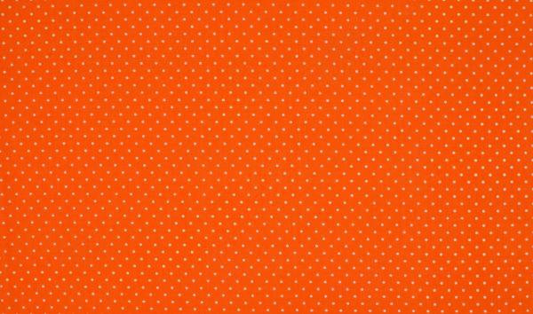 Baumwolle Dot Orange White