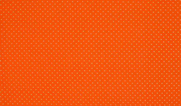 Baumwolle Dot Orange White