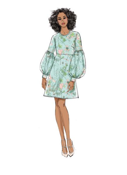 Sommer-Kleid V9344 very easy