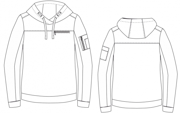 Hoodie Emil Gr 44 - 58