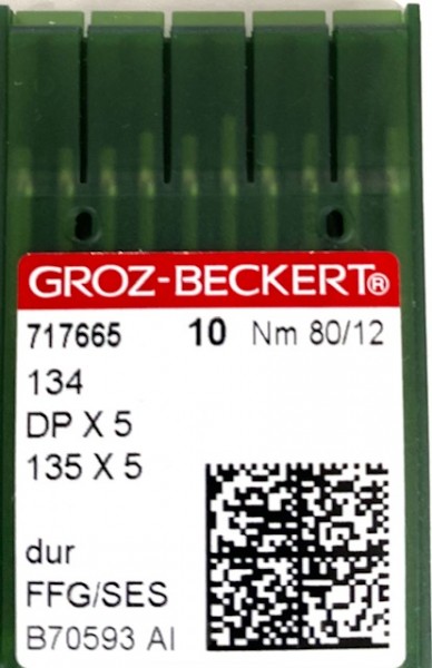 Groz-Beckert Rundkolben FFG/SES 134*DP X 5*Nm 80/10