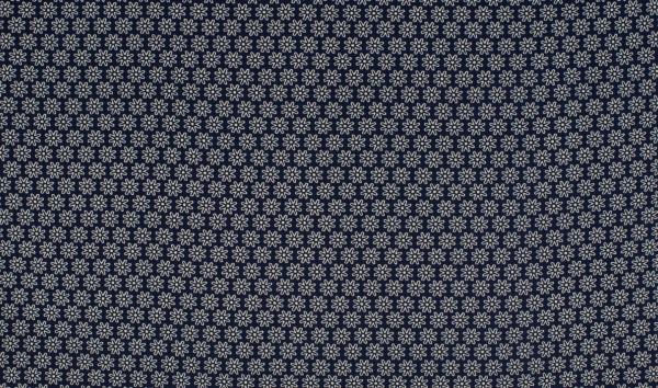 Baumwolle Daisy Navy