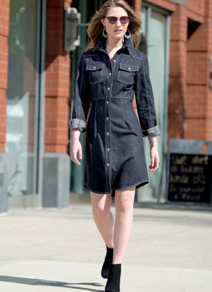 Jeans-Kleid M7996 McCalls