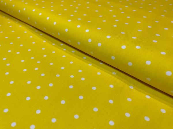 Baumwolle Dot Sunny Yellow