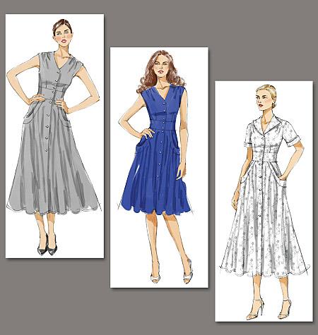 Sommer-Kleid V8577