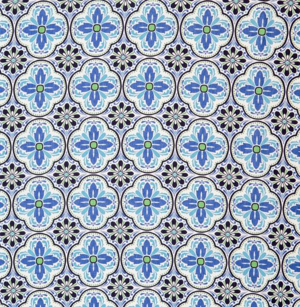 Leinen Maria blau*Swafing