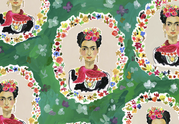 Patchwork Baumwolle Dear Stella Frida Kahlo